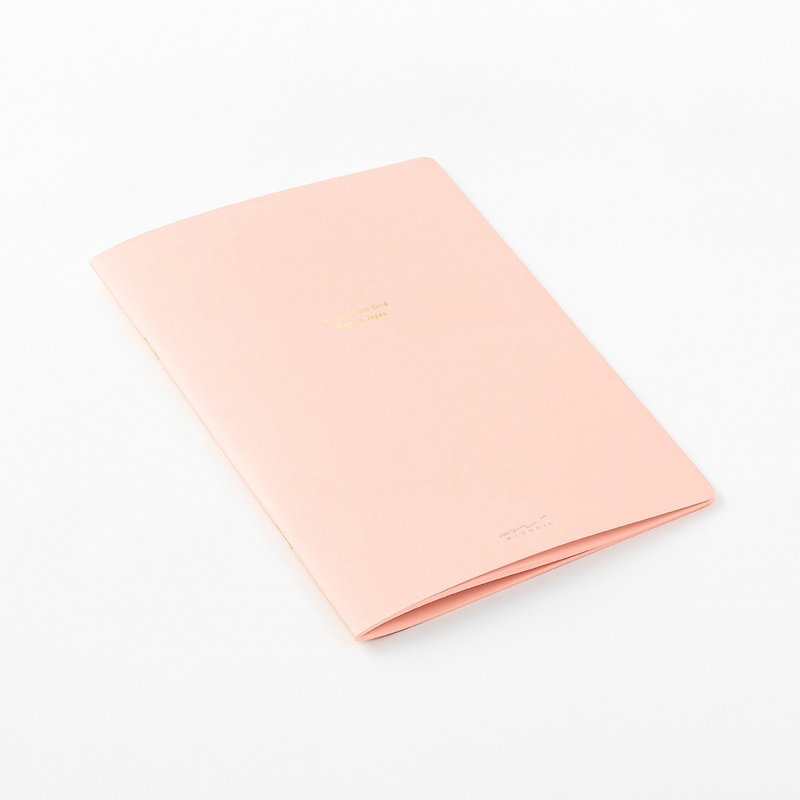 MIDORI 點點彩色筆記本 A5 粉 - 筆記簿/手帳 - 紙 粉紅色