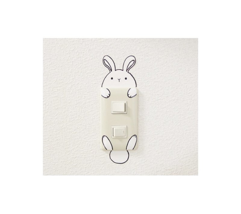 Rabbit Yuru Yuru Kyoton Switch Sticker