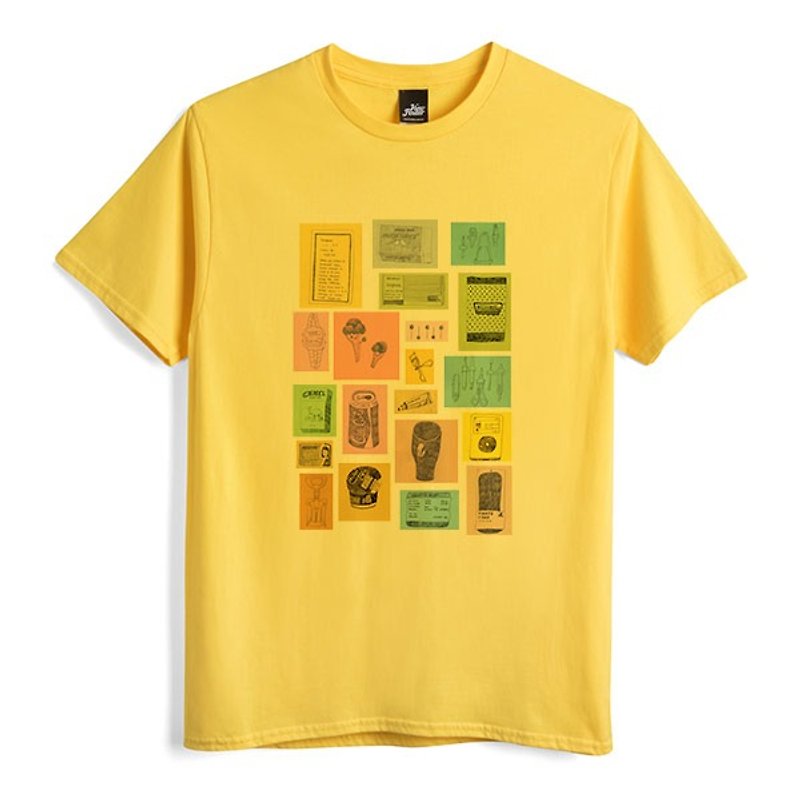 Daily One - Yellow - Neutral T-Shirt - Men's T-Shirts & Tops - Cotton & Hemp Yellow