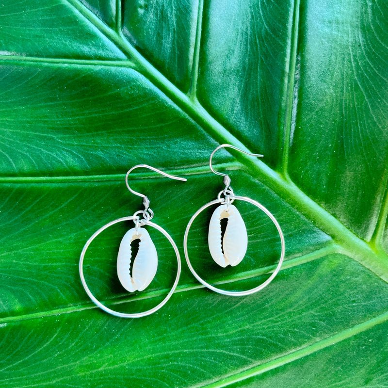 貝殼系列 / 海岸時光 / 耳環 / 耳夾 / 耳針 / 耳勾 - 耳環/耳夾/耳骨夾 - 其他材質 