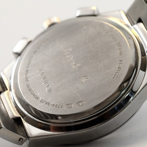 アニエスベー agnes b. 男性用腕時計 QUARTZ クロノグラフ