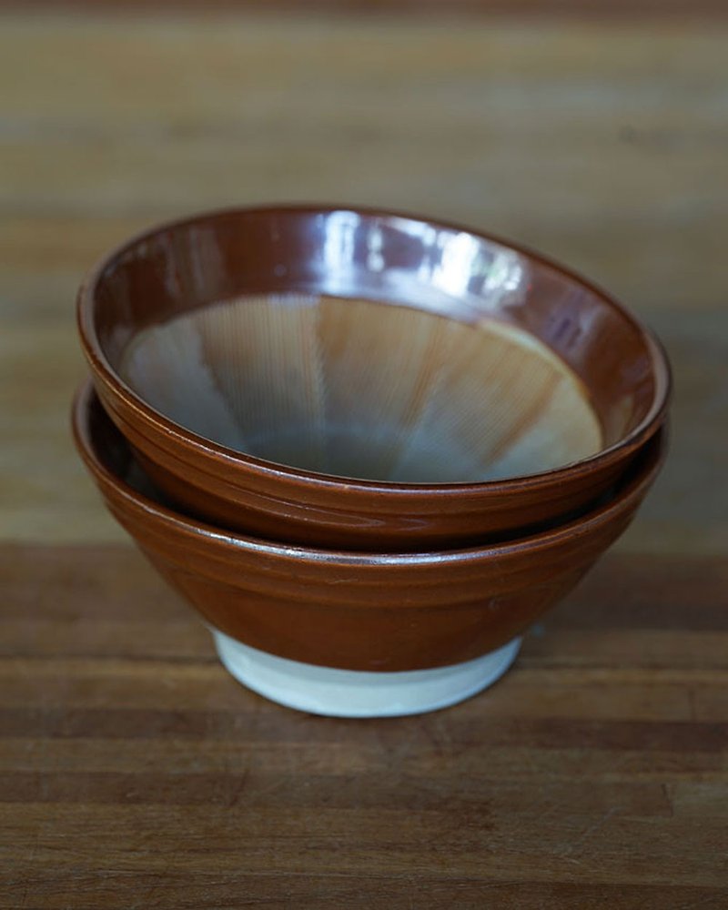Folk art grinding bowl - Cookware - Pottery 