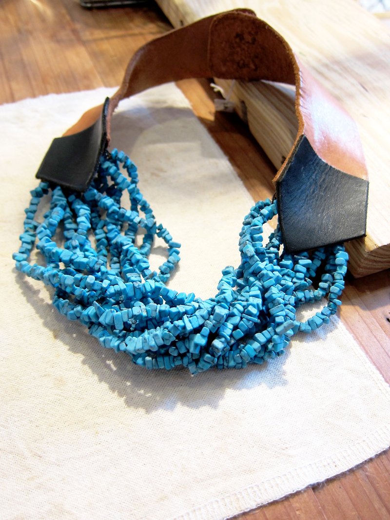 queen - Necklaces - Gemstone Blue