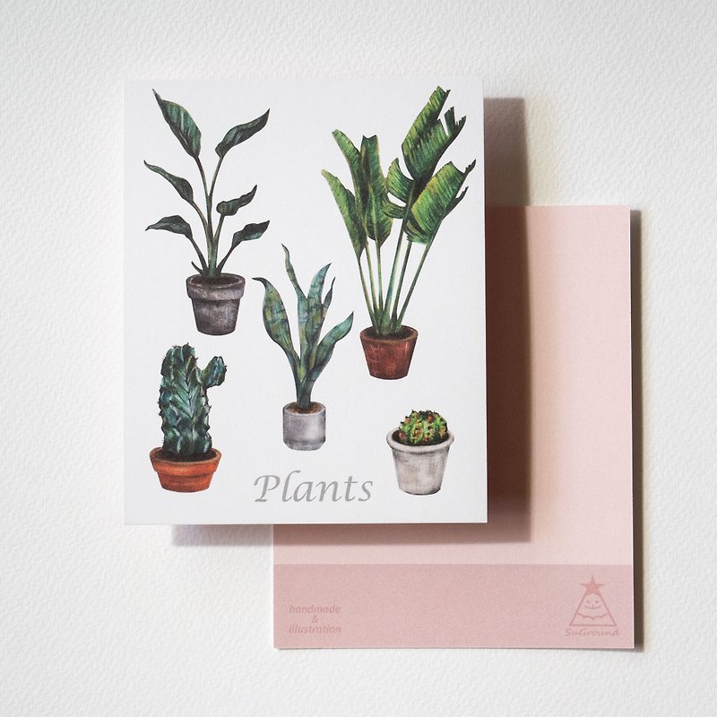 [SuGround. Shuguang] Hand-painted stickers-photosynthesis partners