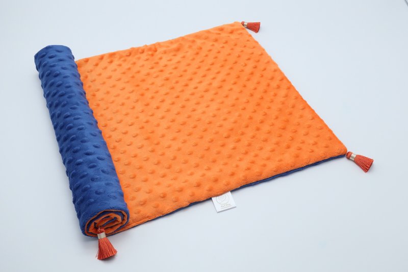 Hush Baby Handmade Security Blanket (Color Match-Nemo&Dory) - Bedding - Other Materials Multicolor