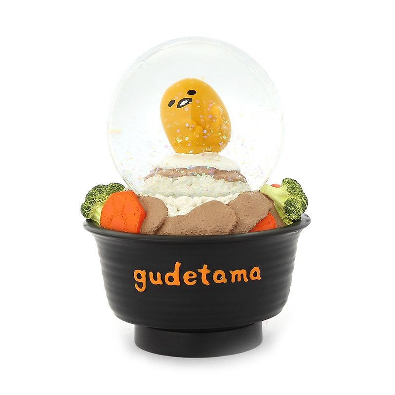 Brother Egg Yolk-Yuan Qi Don Rice Crystal Ball Music Bell Relief Pressure Healing Lover Birthday Gift Home Decoration - Items for Display - Glass 