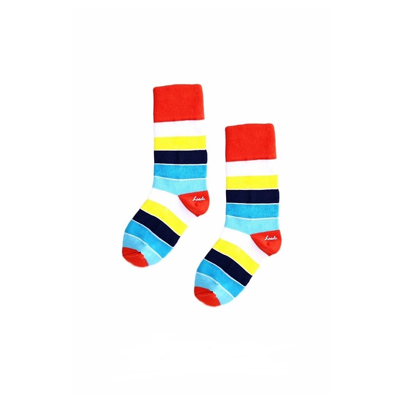 英倫風童襪 - Harrogate 中性活潑風襪子 - 英國設計 - 其他 - 棉．麻 多色