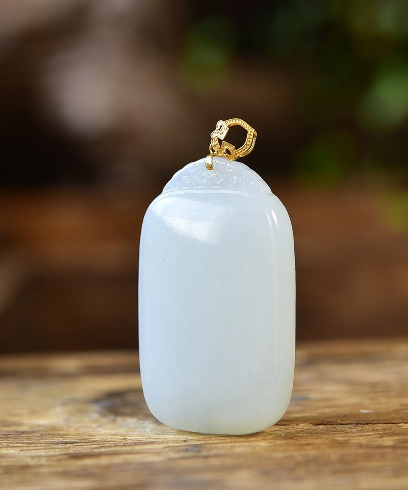 Limited-time offer: Natural Xinjiang Hetian Mutton-Fat Jade 