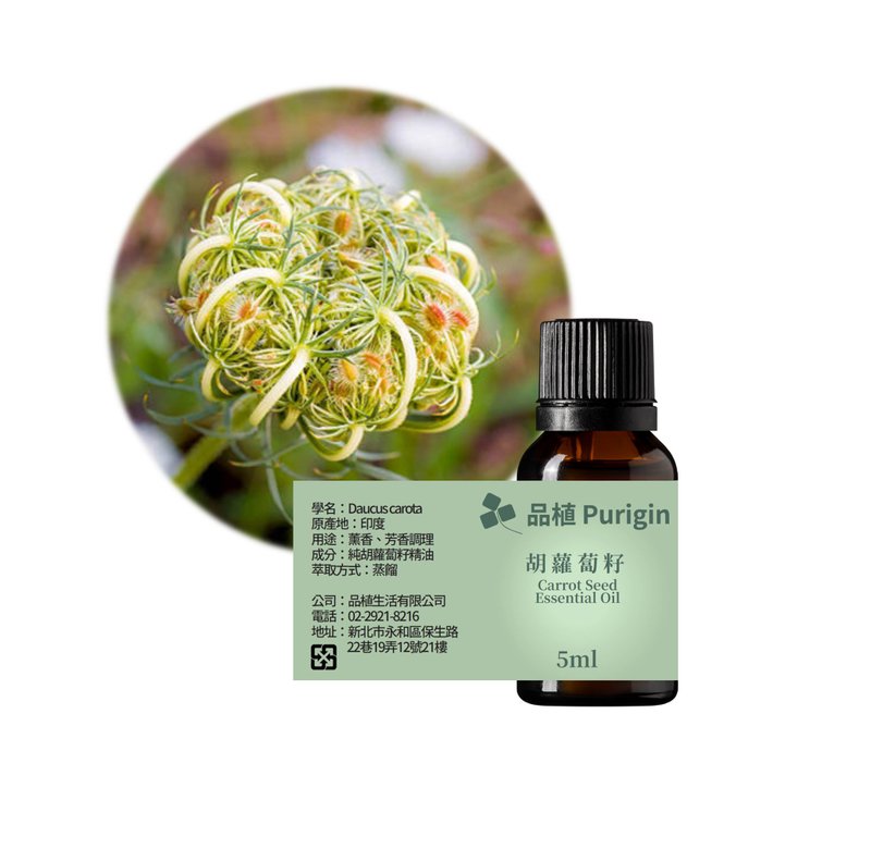品植Purigin 胡蘿蔔籽精油 - 香氛/精油/擴香 - 精油 