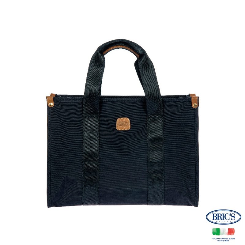 【BRIC' S】X-Bag S尺寸 歌劇院托特包-深藍 - 手提包/手提袋 - 其他材質 藍色