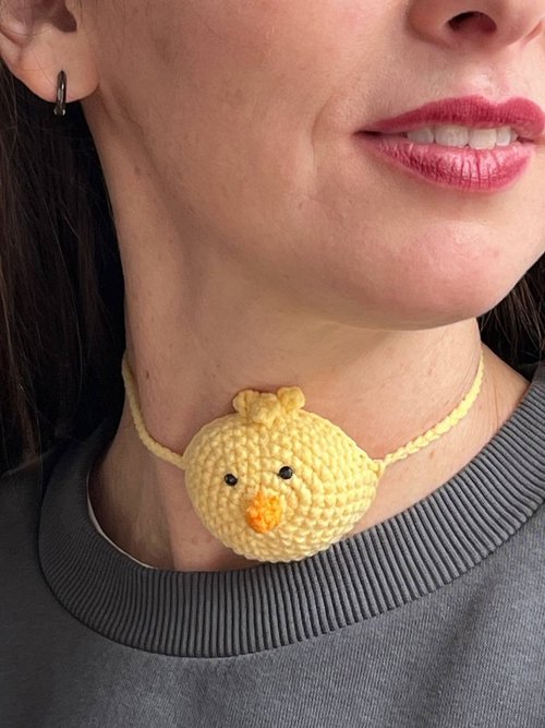 GoofyGiftShop Adam's apple bra. Adam's apple hat. Adam apple cover chicken. Neck choker chick