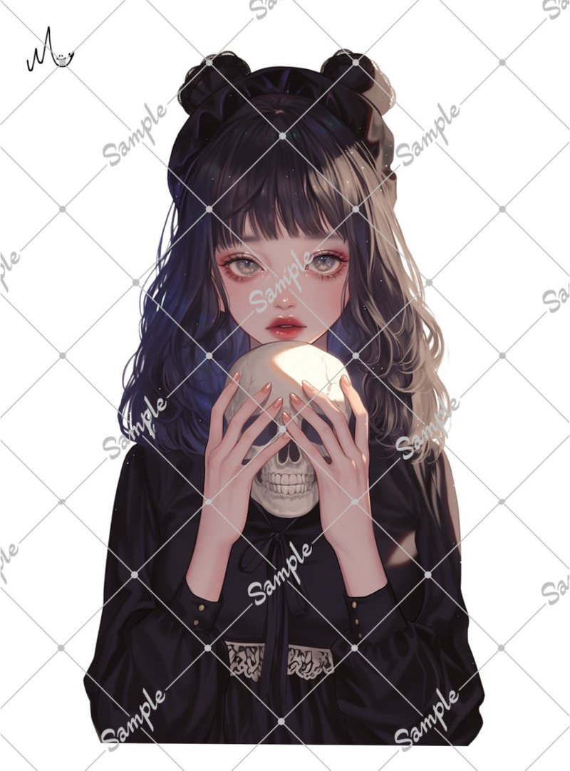 Original character stickers - สติกเกอร์ - กระดาษ 