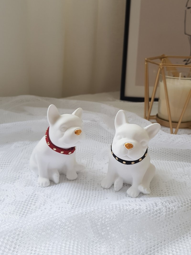 Punk Fighting Diffuser Stone Dog Decoration - ของวางตกแต่ง - วัสดุอื่นๆ 