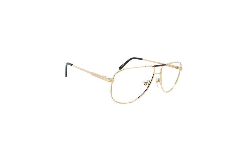 You can purchase plain/degree lenses Solex SY-265 COL.01 Antique glasses made in Hong Kong in the 1990s - Glasses & Frames - Other Metals Gold