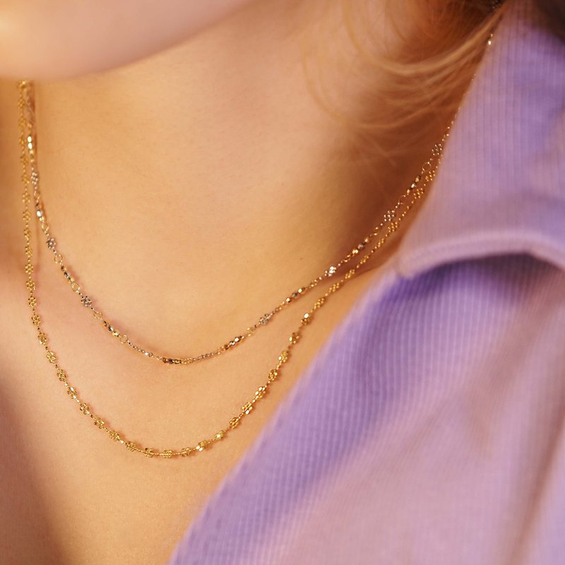 Golden Kuroba Necklace / Yellow Gold - Necklaces - Precious Metals Gold