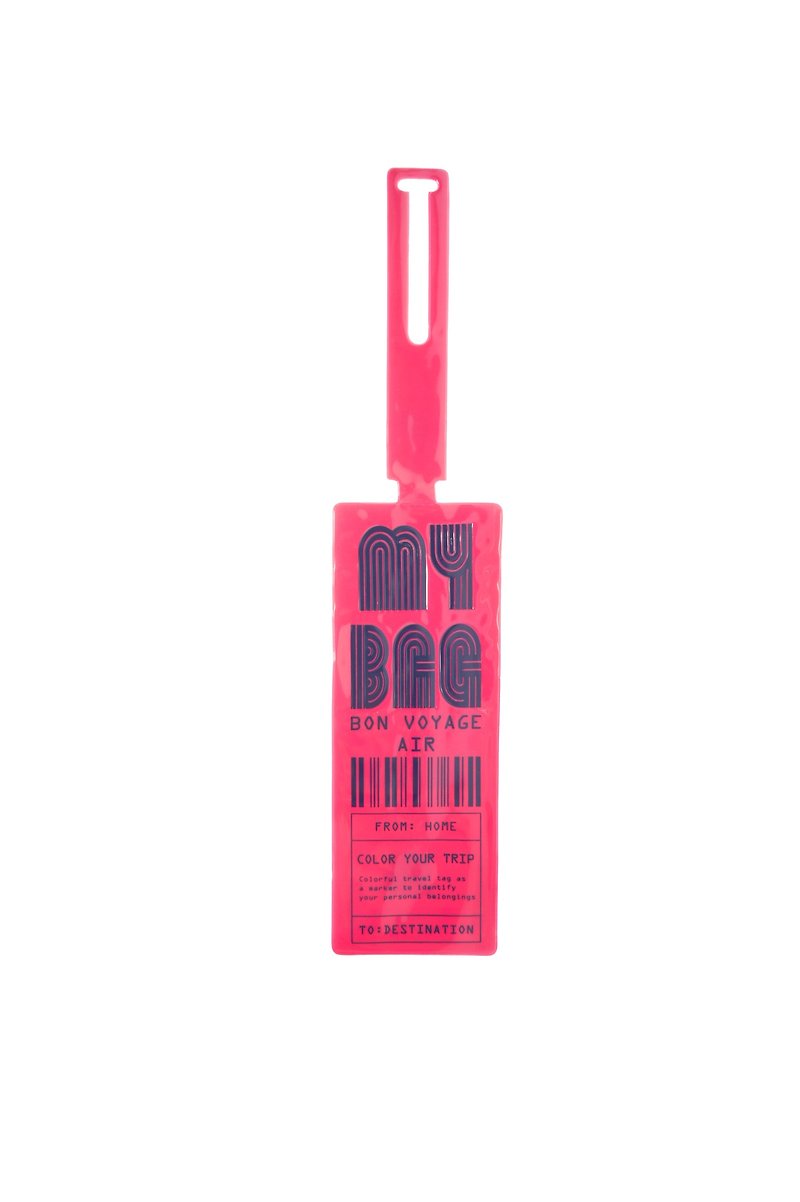 Rollog My bag luggage tag(Pink) - Other - Plastic 