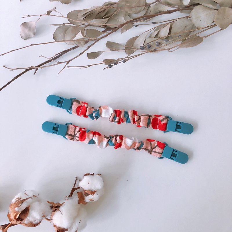 島森家 / 雙頭萬用夾 /櫻桃派 - 其他 - 棉．麻 粉紅色