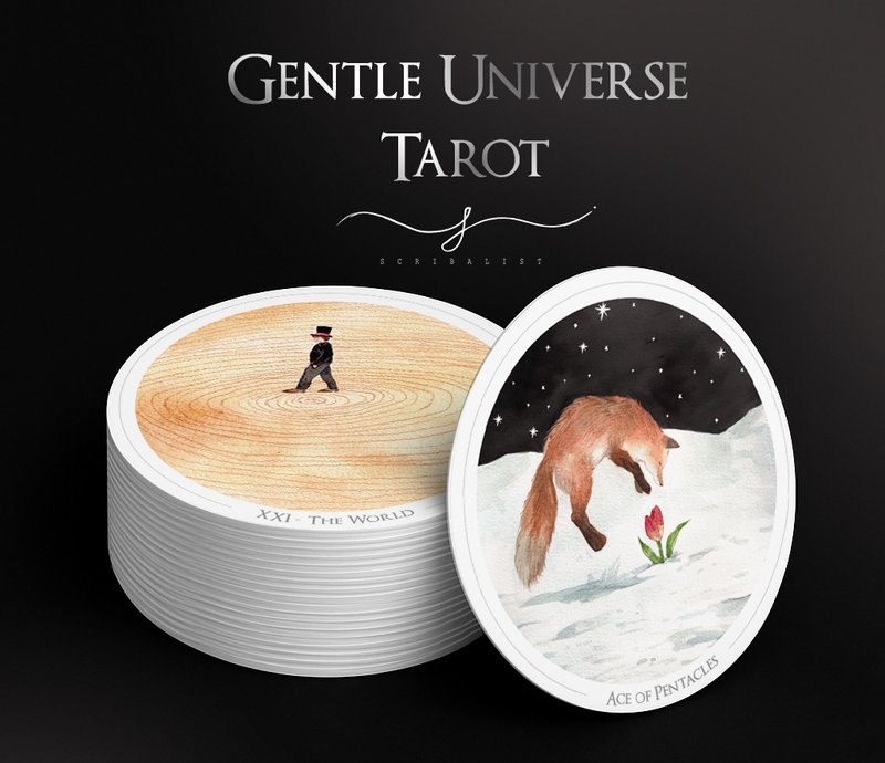 ไพ่ทาโรต์ Gentle Universe - บอร์ดเกม - กระดาษ หลากหลายสี