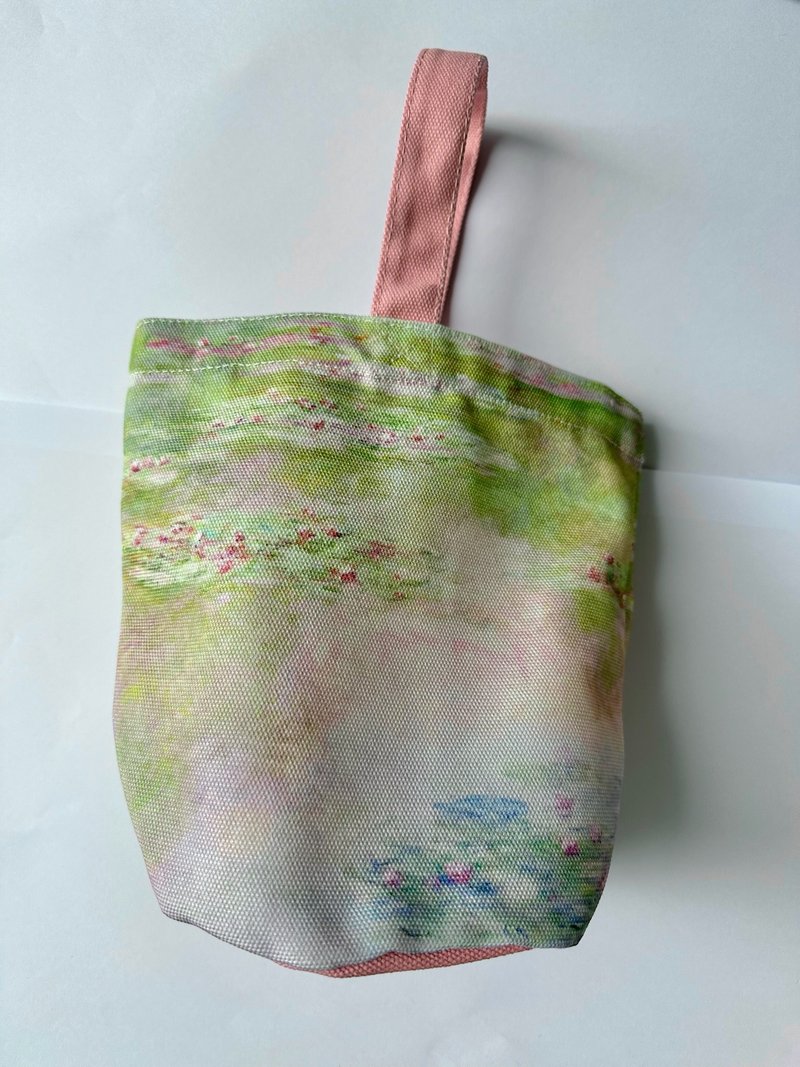 Painting bag / Toe bag / Bucket bag - กระเป๋าถือ - วัสดุอื่นๆ สึชมพู