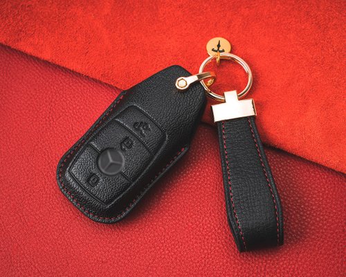 TTP leathers 波賽頓手工皮件 【春節版】賓士 Benz A250 C300 E300 S400 CLA CLS 汽車鑰匙包