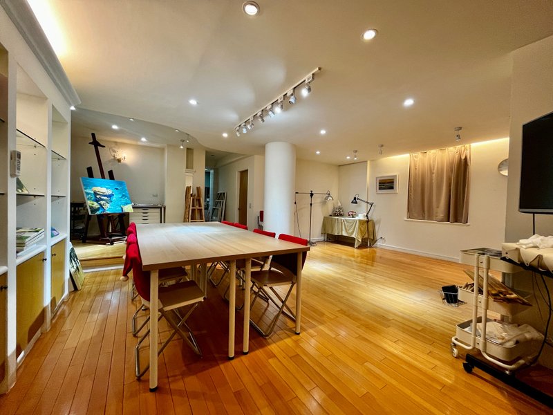 月租型 日夕藝術-畫畫空間、工作空間、教室租用 - 插畫/繪畫/寫字 - 其他材質 