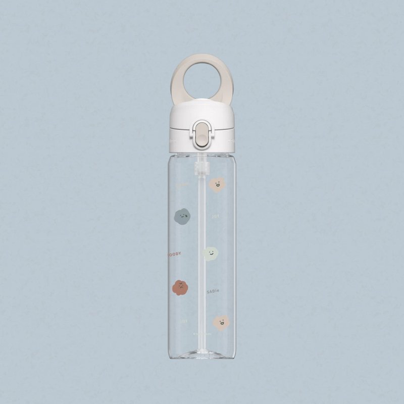 AquaStand磁吸水壺-ritan 800ml(附吸管)∣方坊/經典喜怒哀樂 - 手機/平板支架 - 塑膠 多色