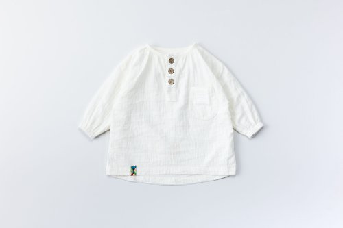SYNDRO PURE HEART SMOCK - OFF WHITE