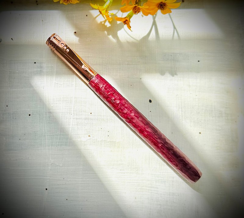 Purpleheart Fountain Pen (F Nib) - Fountain Pens - Wood 