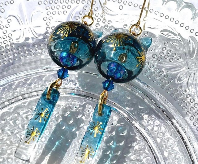 花火の猫耳風鈴ピアス イヤリング レジン 大ぶり ショップ Skrd Handmadeshop ピアス イヤリング Pinkoi 花火の猫耳風鈴ピアス イヤリング レジン 大ぶり ショップ Skrd Handmadeshop ピアス イヤリング Pinkoi