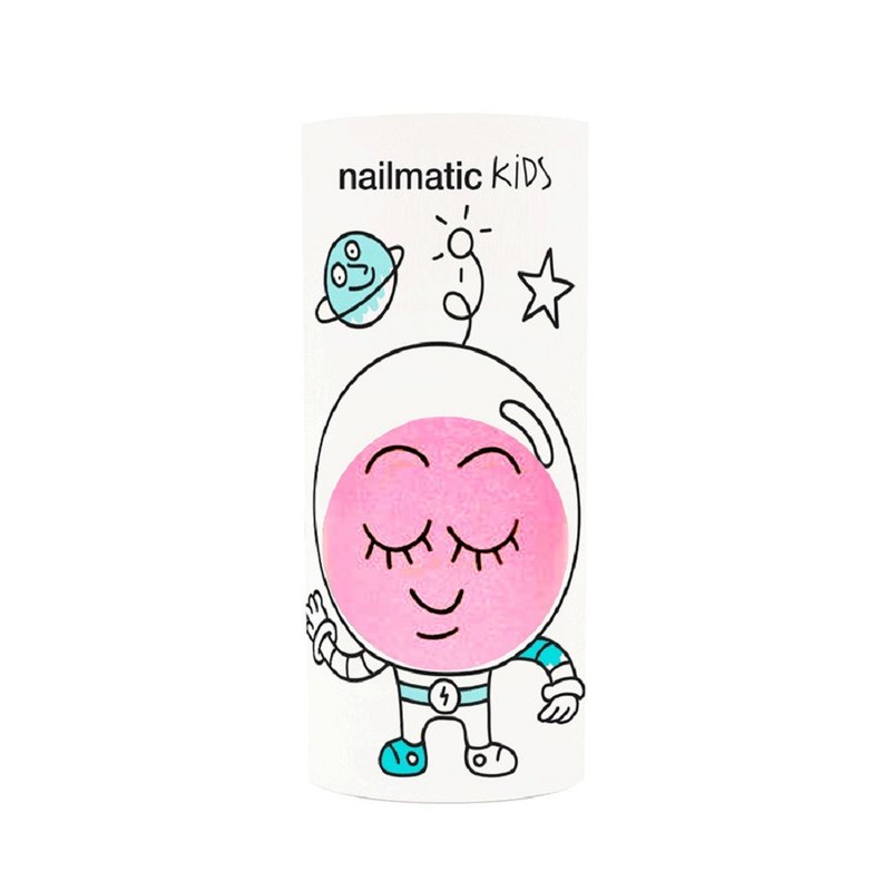 nailmatic Kids Aqua Glitter Nail Polish - Dolly 8ml - Nail Polish & Acrylic Nails - Pigment Pink