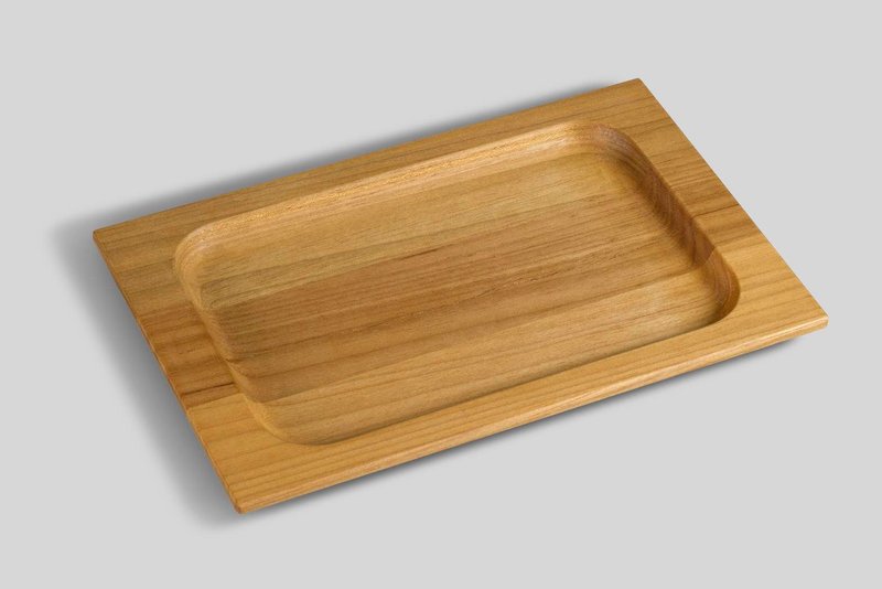 iwood rectangular wooden tray - เฟอร์นิเจอร์อื่น ๆ - ไม้ 