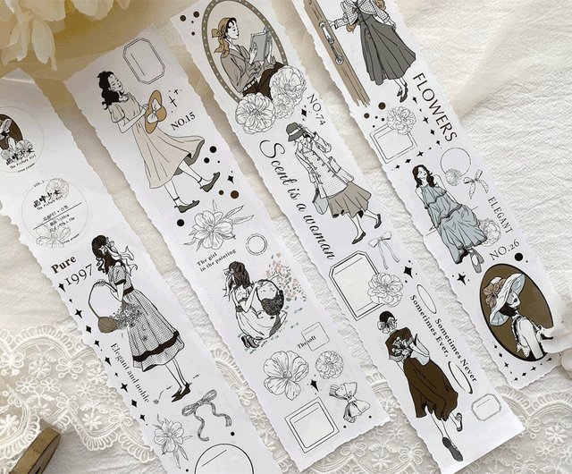 ⑧PETテープ　まとめて　マスキングテープ　海外　くま　女の子 ecee94c47dc61484accc38e5458241