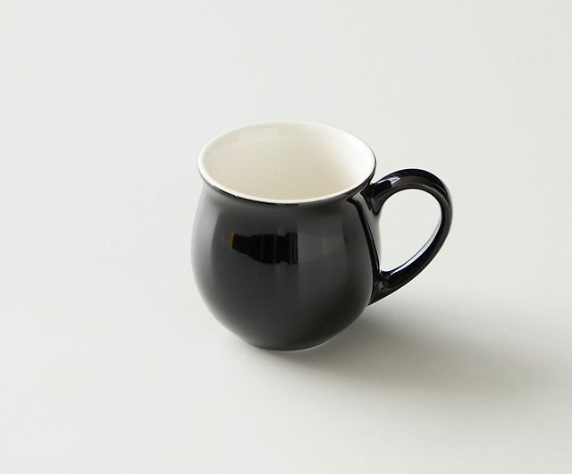 Japan 39arita Japan-made Arita ceramic mug-500ml-Black Tianmu