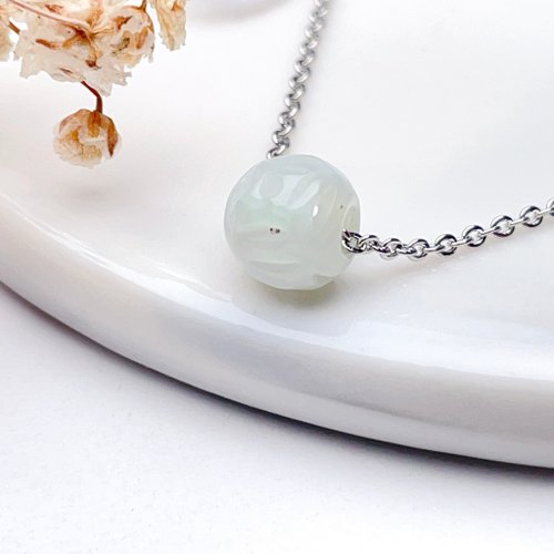 瓔珞珠寶盒 E.L.Jewelry Box 【萬事亨通】冰糯種路路通雕花吊飾 | 天然緬甸玉翡翠A貨 | 送禮