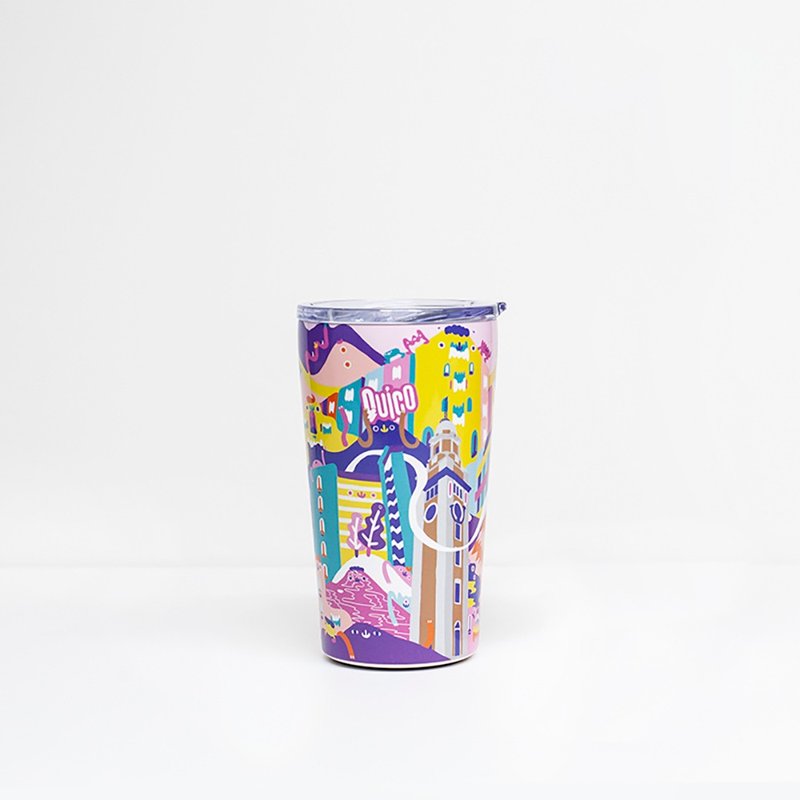 QUICO x Zlism 珍藏版 ( 九龍) 三層真空隔熱保溫杯 16oz (475ml) - 保溫瓶/保溫杯 - 其他金屬 多色