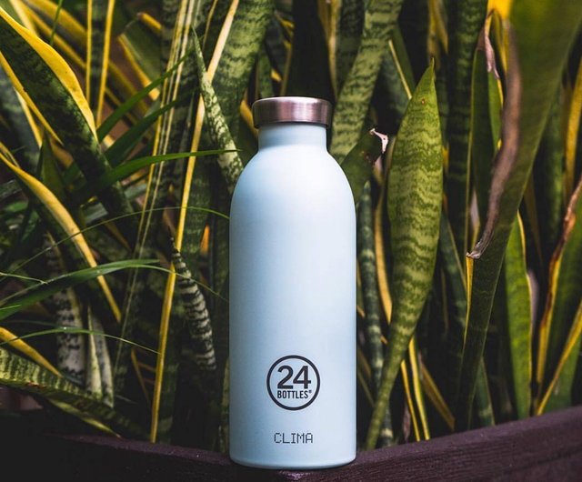 Italy 24Bottles [CLIMA Hot and Cold Insulation Series] Cloud Blue - 500ml  Stainless Steel Bottle - Shop 24Bottles HK Pitchers - Pinkoi