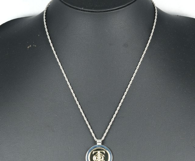 日本直送】ティファニー TIFFANY&Co. T&C コイン ネックレス シルバー