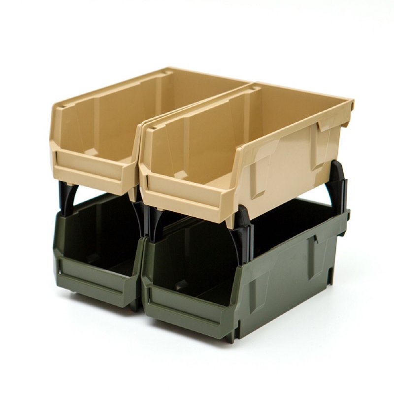 【Livinbox】High-mount inspection box stacking storage box-1019X4 - Storage - Plastic Multicolor