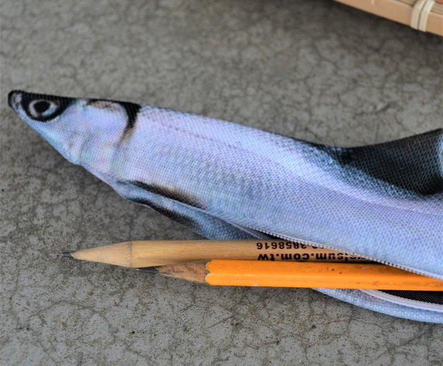 虱目魚筆袋 設計館和明織品文化館 鉛筆盒 筆袋 Pinkoi