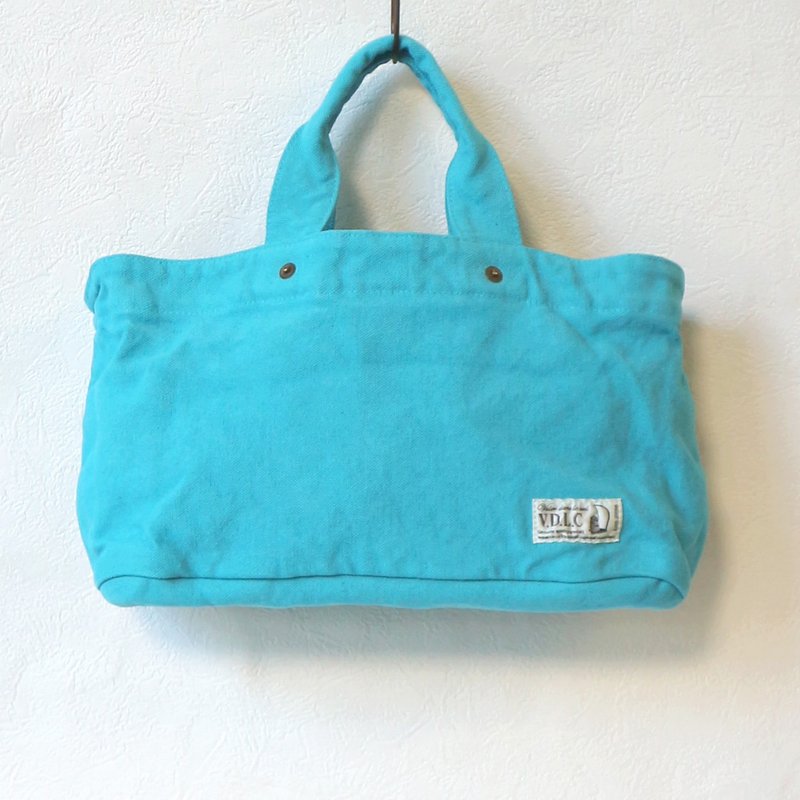 Buggy Bag - Sky [2024 Spring/Summer Colors] (VC-43) - กระเป๋าถือ - ผ้าฝ้าย/ผ้าลินิน สีน้ำเงิน