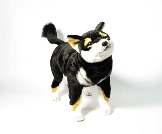 Hansa 7242-黒柴犬 立ち姿 50cm - ショップ hansacreation-tw