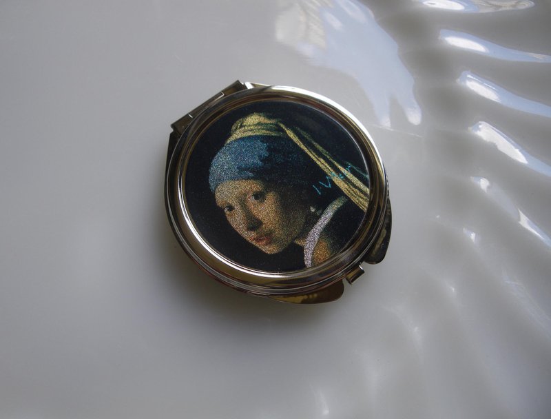 [OLD-TIME] Early European portable mirror box - Items for Display - Other Materials Multicolor
