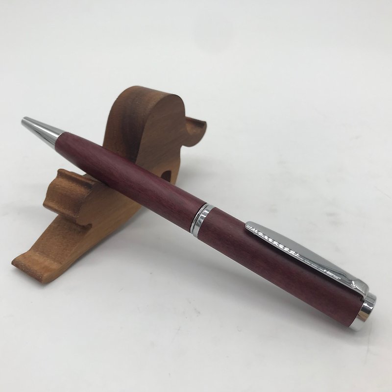 MicForest Micro Forest / Limited Commodity - Wood Ball Pen - Purple Core Wood - ปากกา - ไม้ สีม่วง