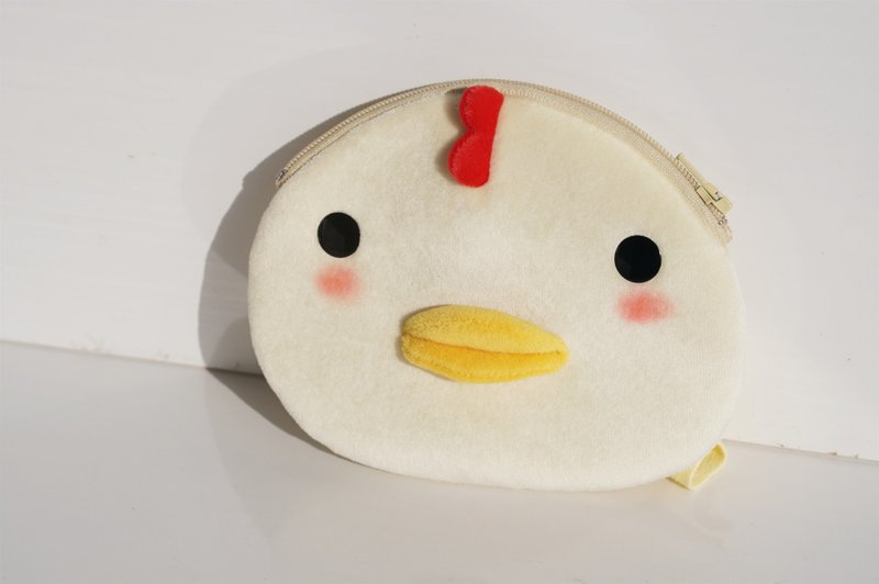 Bucute雞雞新年布紅包袋/招財/限量/100%手工 - 紅包袋/春聯 - 其他人造纖維 黃色