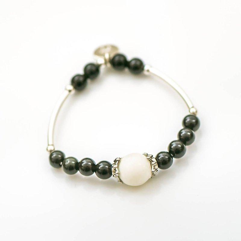 Breast milk jewelry semi-precious stones series - only Yao I grew up (baby models) - Other - Gemstone Black