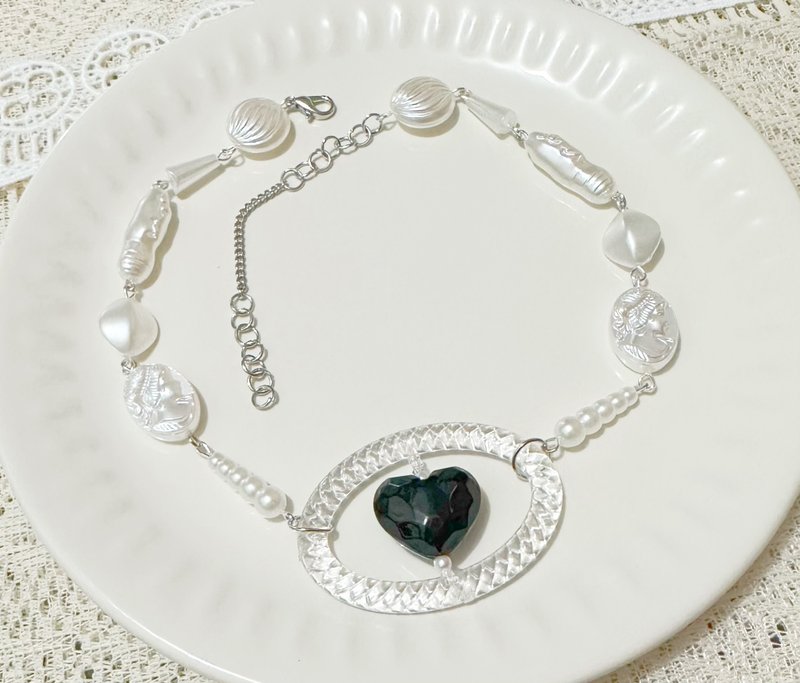 brand new bead necklace - Necklaces - Other Materials White
