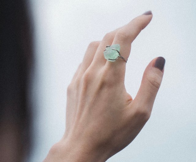 Green deals calcite ring