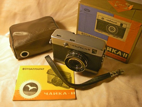 CHAIKA-2 CHAJKA-2 half-format 35mm film camera Industar-69