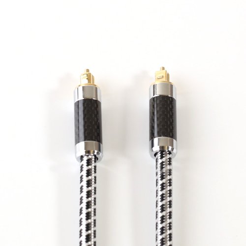 川木音箱 x ChuanMu Audio 專業HIFI光纖音訊線【M129】發燒數位spdif方頭對方口 電視投影儀