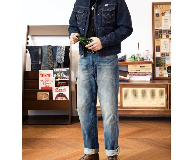   Jeans 90s 24MJ デニム ジャケット 古着 70s Canada製 THREE BARS 「Type Wrangler 24MJZ